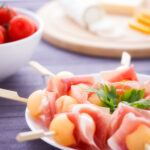 Poppy Seed Cake with Peaches